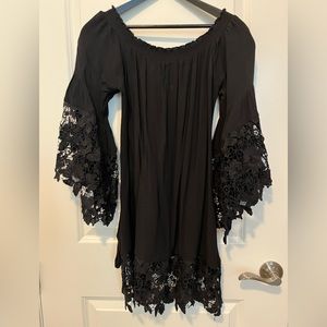 Talk of the Walk Black Dress